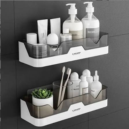 Premium Bathroom Corner Shelf | Shower Gel & Shampoo Holder v