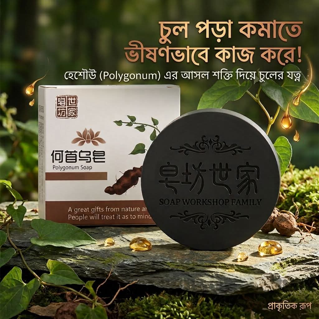 Polygonum Organic Hair  Soap Bar